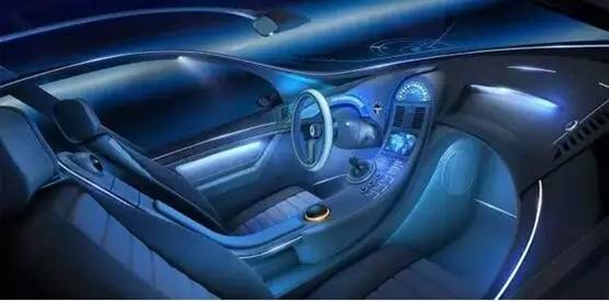 汽車內(nèi)飾照明已成為不可忽視的設(shè)計元素